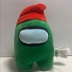 7” Among Us Green Plush - Toikido by Just Toys